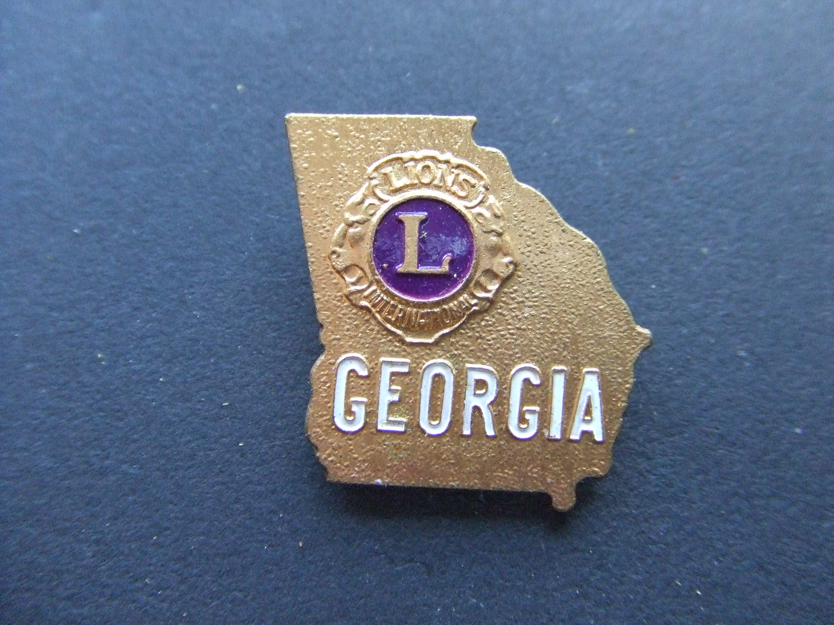 Georgia Lionsclub emaille